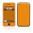 Solid State Orange Design Protector Skin Decal Sticker for Apple 3G iPhone / iPhone 3GS 3G S