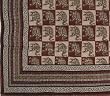 Bed Cover Cotton Block Print