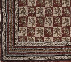 Bed Cover Cotton Block Print
