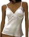 Mary Green Stretch Silk Satin Camisole with Lace - SD18