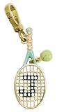 Juicy Couture Gold Tennis Racquet Bracelet Charm