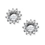 14K White Gold 1/2 ct. Diamond Earring Jackets (Higher Quality)