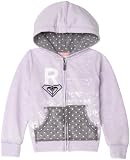 Roxy Girls 2-6x Roxy Teenie Wahine Bananas Hoody In Burnout Fabric