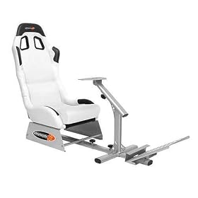 Si�ge de simulation - EVO - blanc/argent