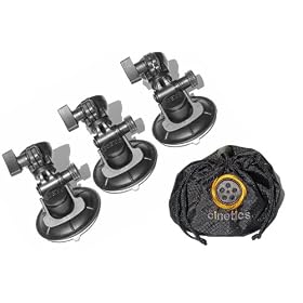Cinetics CineSquid Suction Cup Camera Mount for GorillaPod Focus Tripod