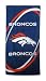 Sporting Goods : Denver Broncos Fiber Reactive Pool/Beach/Bath Towel (Team Color)