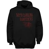 NCAA South Carolina Gamecocks Youth Black Stacked Hoodie Sweatshirt