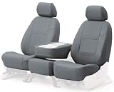 Coverking Custom-Fit Front Bucket Seat Cover - Leatherette, Gray