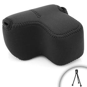 DuraNeoprene FlexArmor Digital Camera Sleeve Case for Kodak Z990 , Canon Powershot SX30IS... by 