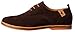 iLoveSIA Men's Leather Suede Oxfords Shoe US Size 12 Brown