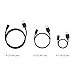 USB Cables, Anypro 5 Pack (3m2,1m2,0.3m) Micro USB Cables Data Cord, High Speed USB 2.0 A Male to Micro B Sync for Android, Samsung, HTC, Nokia, Sony, LG, BlackBerry, Motorola, Black