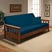 Stretch Jersey Full Futon Cover in Cobalt Blue