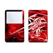 Red Carnage Design Skin Decal Sticker for Apple iPod video 30GB/ 60GB/ 80GB Player