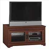 IMAGE OF Bush Furniture Charlestown Wood TV Stand in Dragonwood Finish
