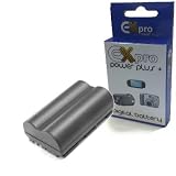Ex-Pro Canon BP-511, BP511, BP-511a, BP511a, High Power Plus+ 2 Year Warranty Replacement Lithium Li-on Digital Camera Battery for Canon EOS 5D, 10D, 20D, 30D, 40D, 50D, D30, D60, 300D, Digital Rebel, Kiss Digitalby Ex-Pro
