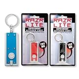 Razr Lite Super Bright Slimline Keychain Light - White Light!
