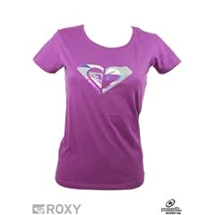 ROXY Shirt HEART SS TEE CLUB DUB gloxinia