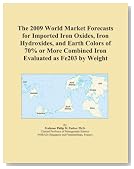 The 2009 World Market Forecasts for Imported Iron Oxides, Iron Hydroxides, and Earth Colors of 70% or More Combined Iron Evaluated as Fe203 by Weight