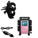 Creative Zen MicroPhoto Auto Vent Holder with Car Charger - Uses Gomadic TipExchange