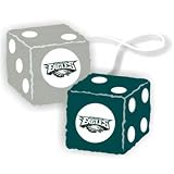 Philadelphia Eagles Nfl 3 Car Fuzzy Dice"