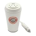Sale PowerLine PowerCup 200/400 Watt Mobile Inverter with USB Power Port 90309