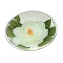 Peggy Karr 11-Inch Glass Magnolia Plate