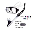 Adult Mask (optical avail.) Purge Snorkel Diving Package