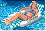 International Leisure Sunchaser Padded Floatng Lounger