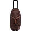Longchamp Le Pliages Wheeled Duffle Chocolate Brown