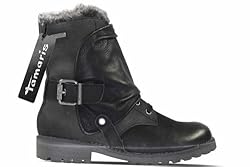 Tamaris 26271-27 Damen Stiefel Nubukleder, Schwarz, Größe 37