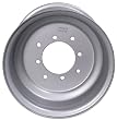 ITP Steel Wheel - Large Bell / 10x8, 3+5, 4/137 , Material: Steel 18R137