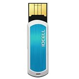 NetDisk FR58WBL 8GB USB Flash Drive (White,Blue)