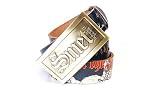 Smet - Smet Mens Belt "Born On The Streets" in Navy