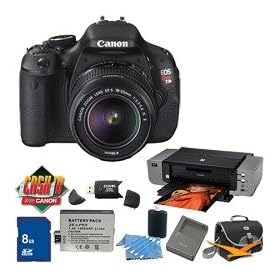 Canon EOS Rebel T3i 18 MP CMOS Digital SLR Camera and DIGIC 4 Imaging with EF-S 18-55mm f... by Canon