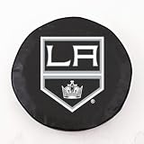 Los Angeles Kings NHL Tire Cover Black Size: D10 - 30.75 x 10 Inch