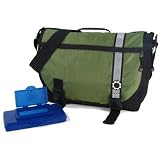 DadGear Courier Diaper Bag - Retro Green