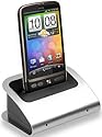 **DELUXE** USB Dockingstation FÜR IHR HTC Desire + Kfz Ladekabel für Ihr HTC Desire + Oberarm Tasche  + YAYAGO Lanyard