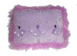Sheer Delights Dancewear - Lavender Ballerina Pillow with Feather Trim and Rosebud Tutus