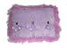 Lavender Ballerina Pillow with Feather Trim and Rosebud Tutus