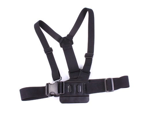 Adjustable Chest Mount Harness For GoPro HD Hero 2 & 3 Camera - Black by Genneric