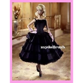 Black Enchantment Fashion for Silkstone Barbie Doll by Mattel