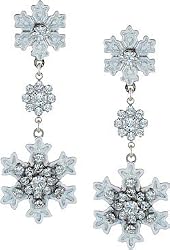 Lunch at The Ritz 2GO USA Let It Snow Earrings