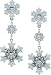 Lunch at The Ritz 2GO USA Let It Snow Earrings