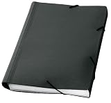Produkt-Bild: F&auml;chermappe A4 12 F&auml;cher Veloflex Schwarz