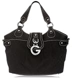 G by GUESS Chelsea G Logo Tote, BLACK