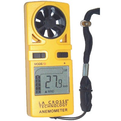 La Crosse EA-3010U Weather Station - Handheld Anemometer ( Yellow )