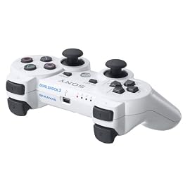 ワイヤレスコントローラ(DUALSHOCK3) セラミック・ホワイト