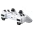 ���C�����X�R���g���[��(DUALSHOCK3) �Z���~�b�N�E�z���C�g