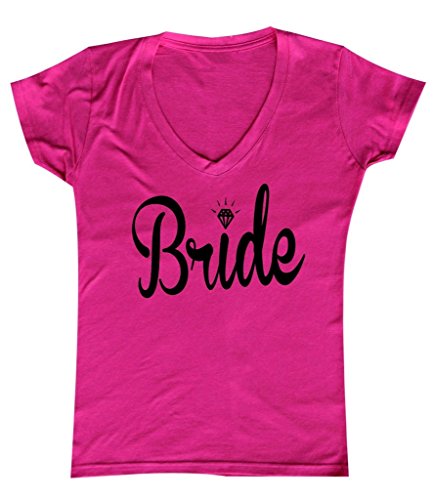 P&B Women's Wedding Bride V-neck