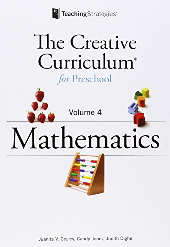 The Creative Curriculum for Preschool, 5th edition * The Foundation * Interest Areas * Literacy * Mathematics *Objectives for Development & Learning * Volume 1 - 5 C